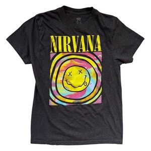 NIRVANA Charcoal Tee